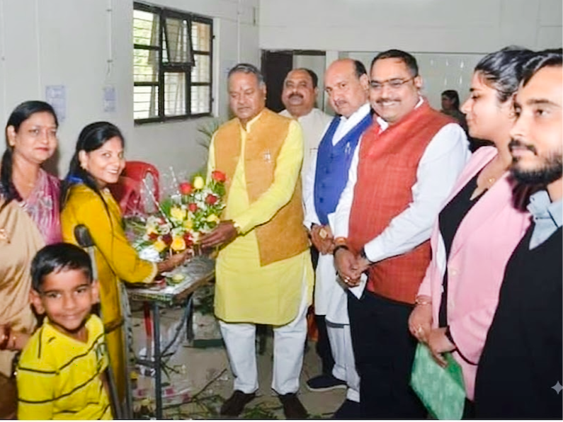श्री नारायण सिंह कुशवाह जी का सम्मान